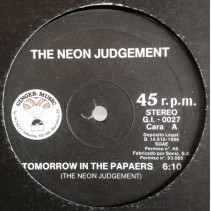 The Neon Judgement ‎– Tomorrow In The Papers
