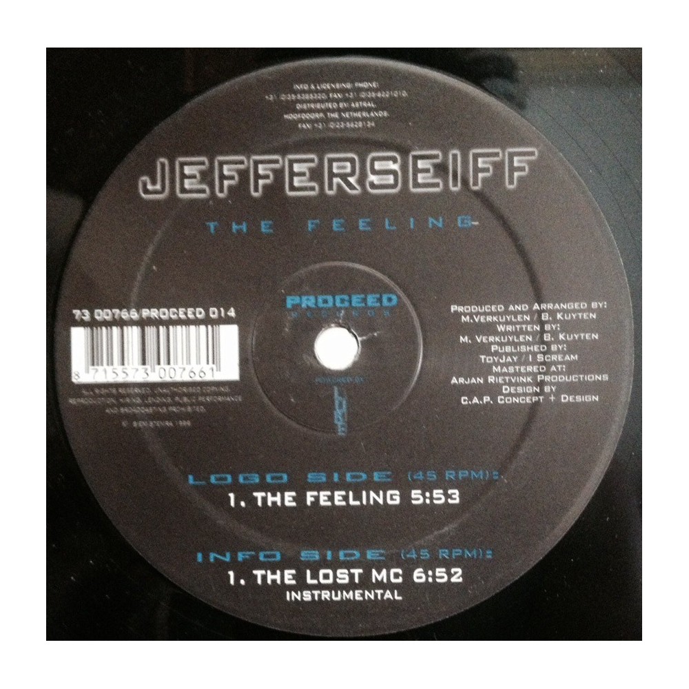 Jefferseiff ‎– The Feeling 