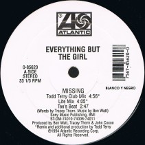 Everything But The Girl ‎– Missing (The Bootleg Mixes!)