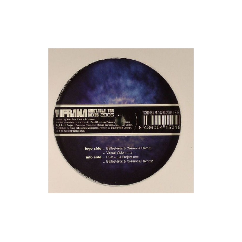 Viframa ‎– Cristalle (TCR Remixes 2005)