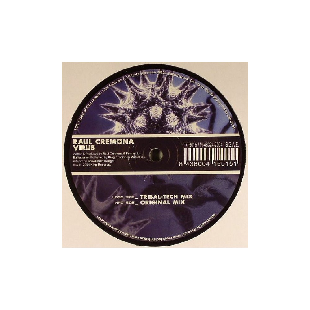 Raul Cremona ‎– Virus