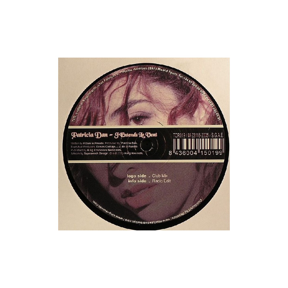 Patricia Dan ‎– J'entends Le Vent 