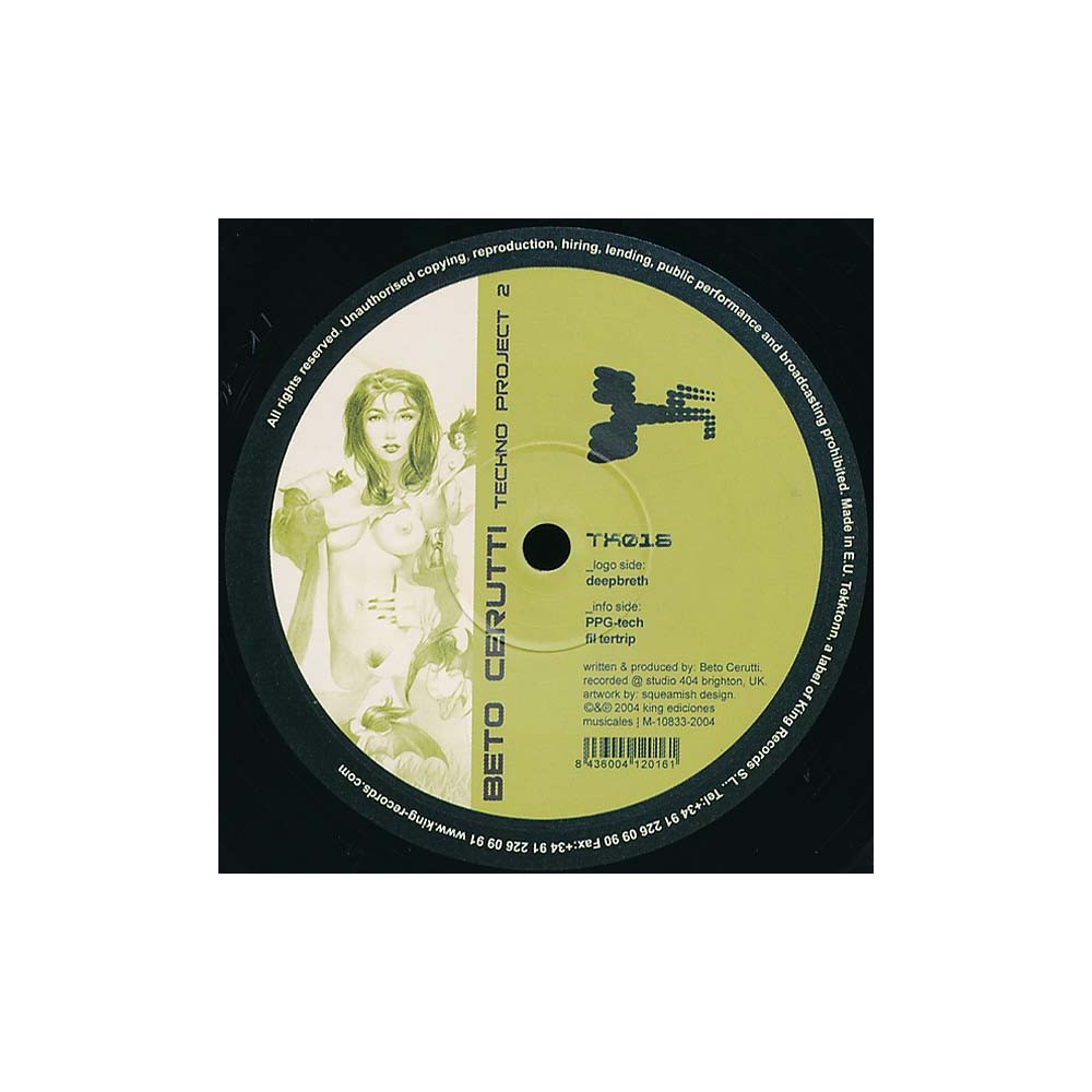 Beto Cerutti ‎– Techno Project 2 
