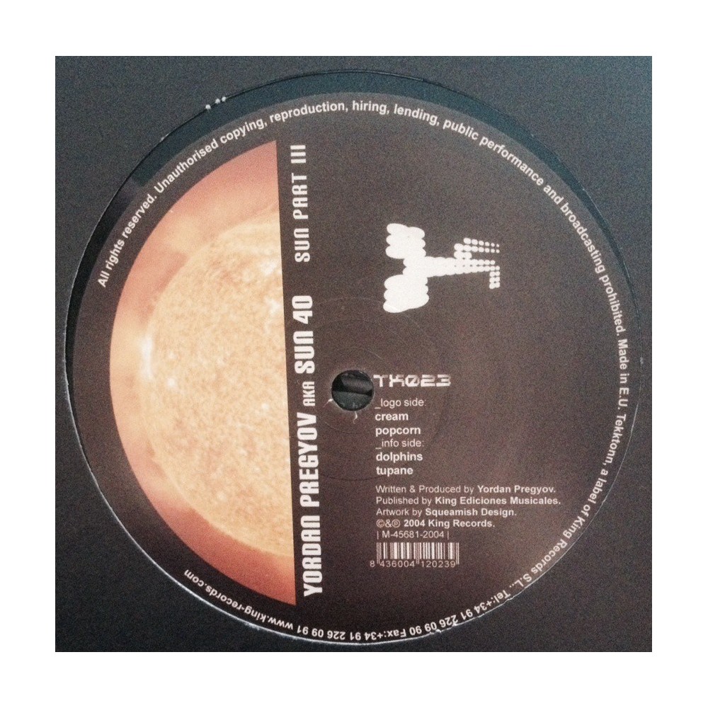 Yordan Pregyov ‎– Sun Part III 