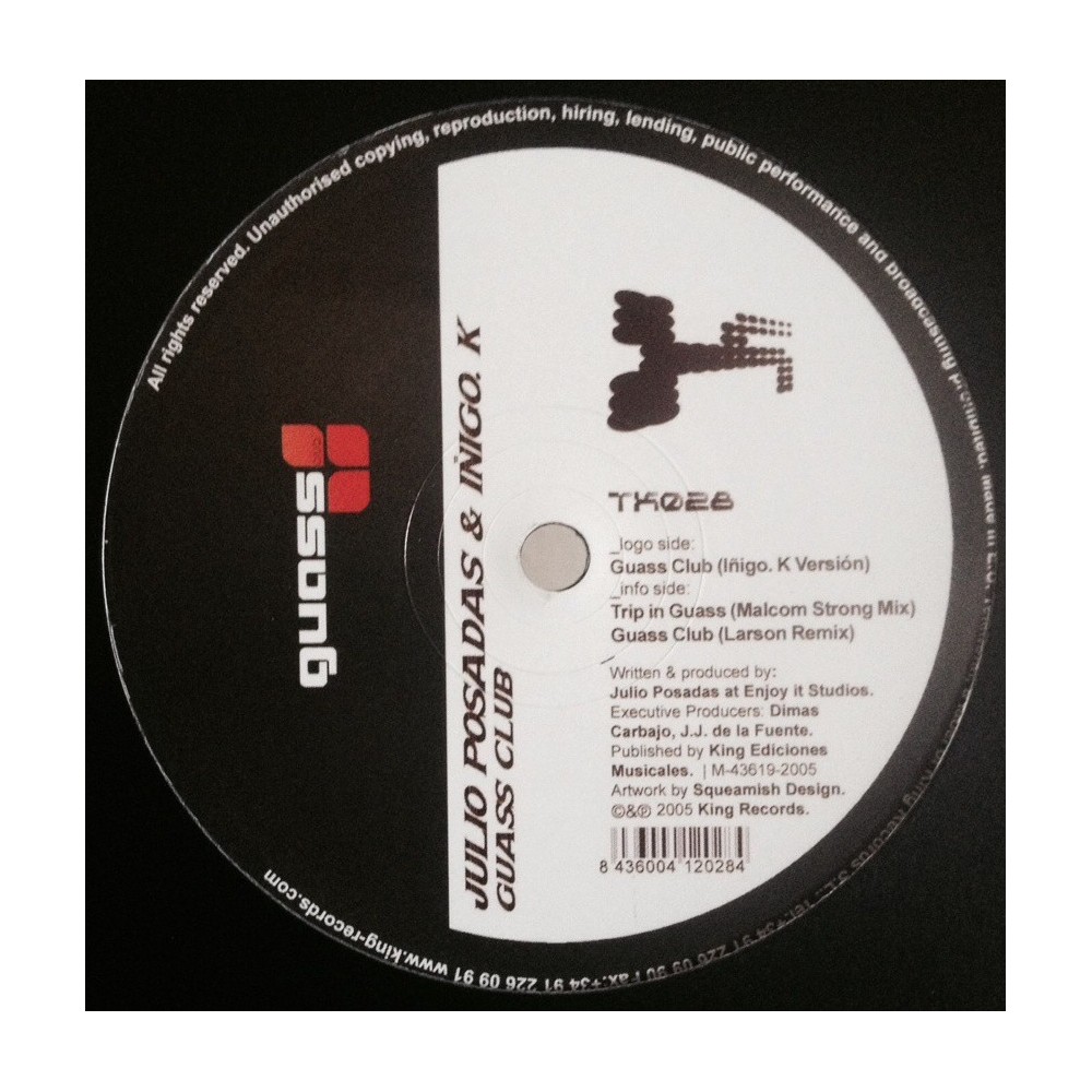 Julio Posadas & Iñigo. K ‎– Guass Club