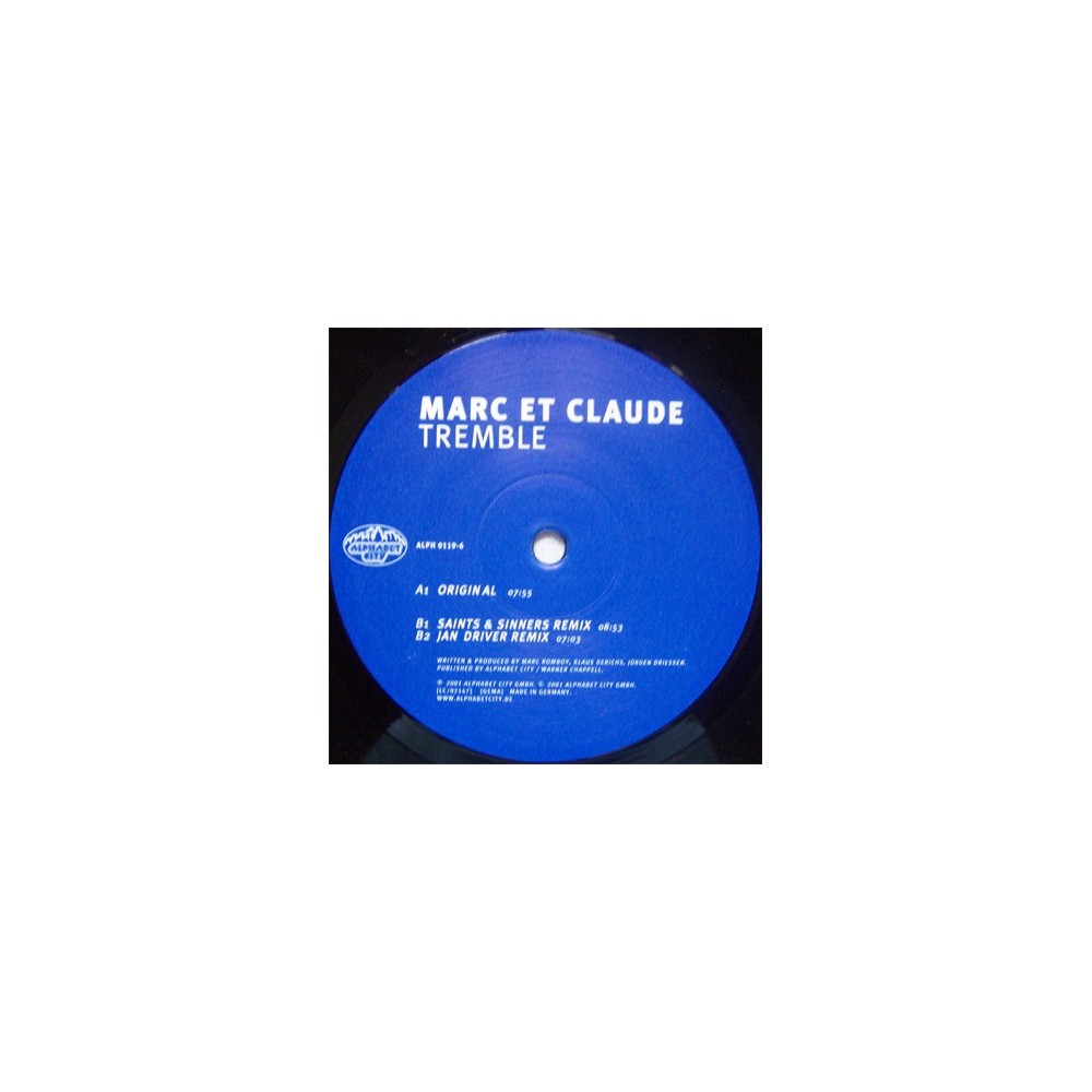 Marc Et Claude - Tremble (REMIXES)