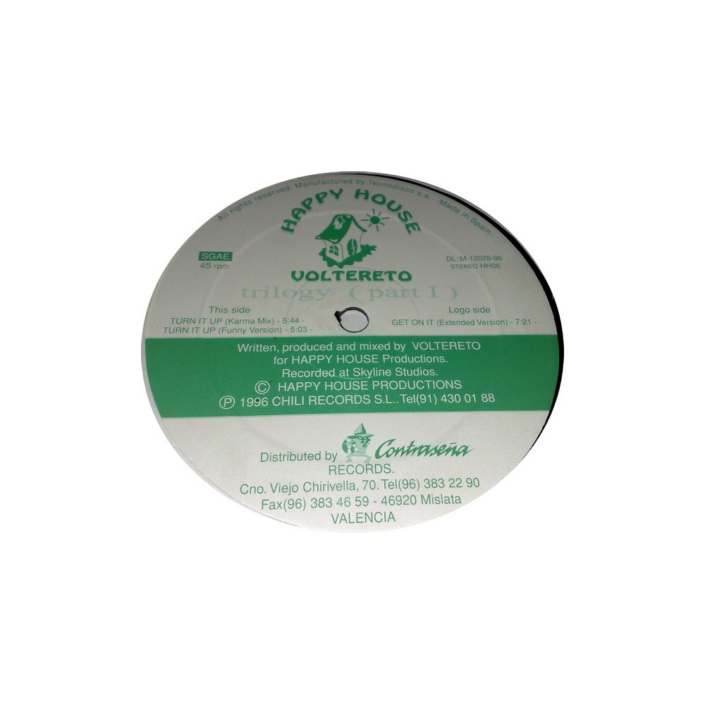 Voltereto ‎– Trilogy (Part I)