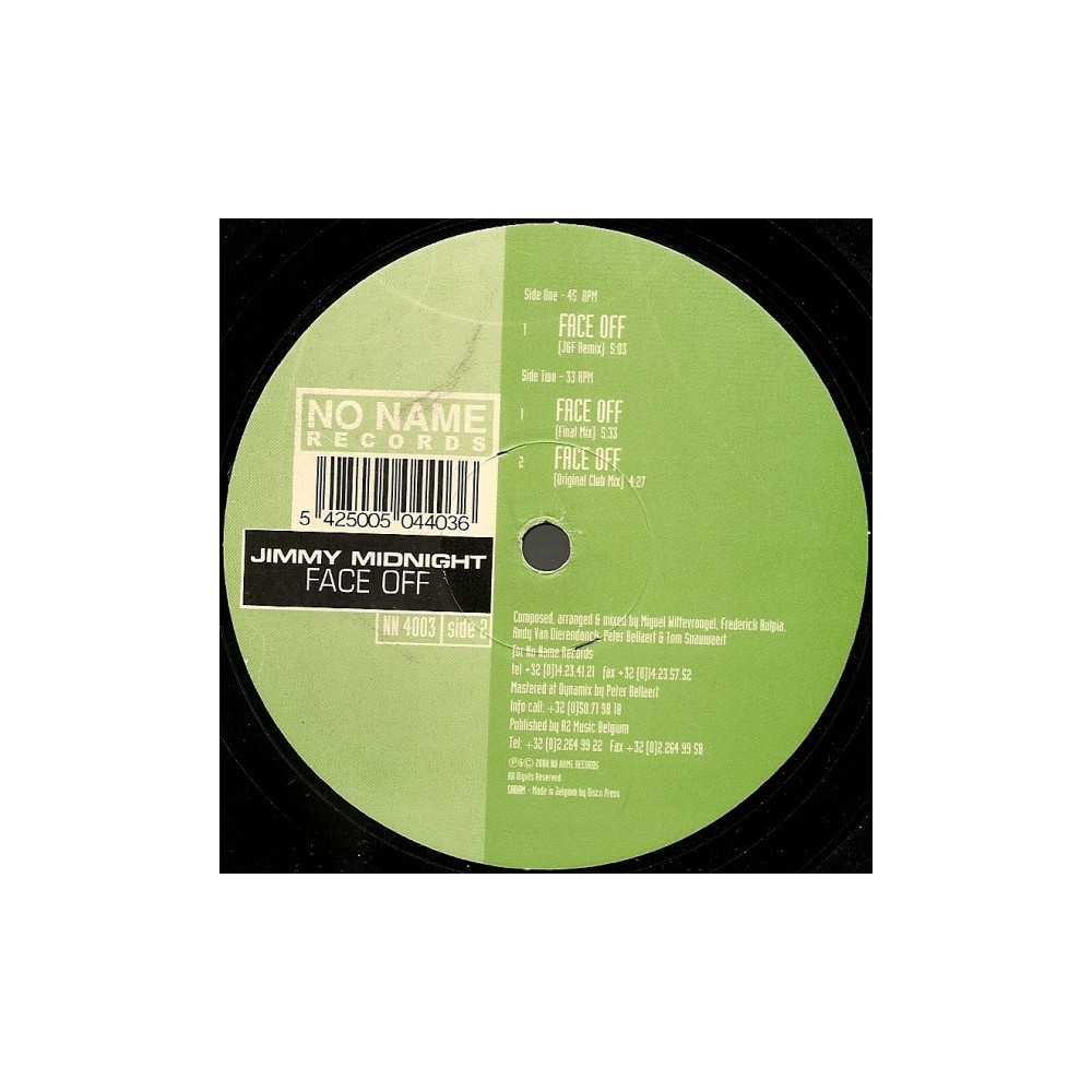 Jimmy Midnight - Face Off
