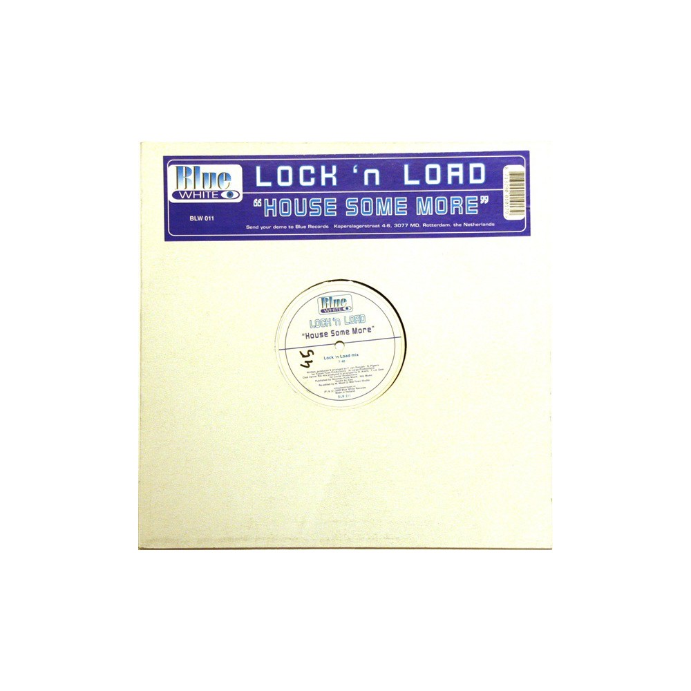 Lock 'N Load ‎– House Some More (BLUE WHITE)
