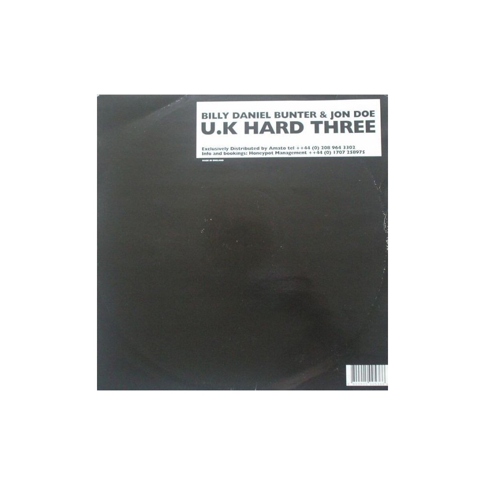 Billy Daniel Bunter & Jon Doe ‎– Feel So Good / Mind Games 