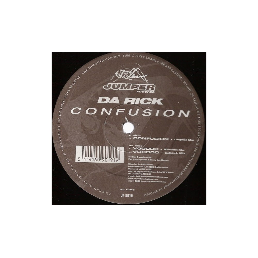 Da Rick ‎– Confusion