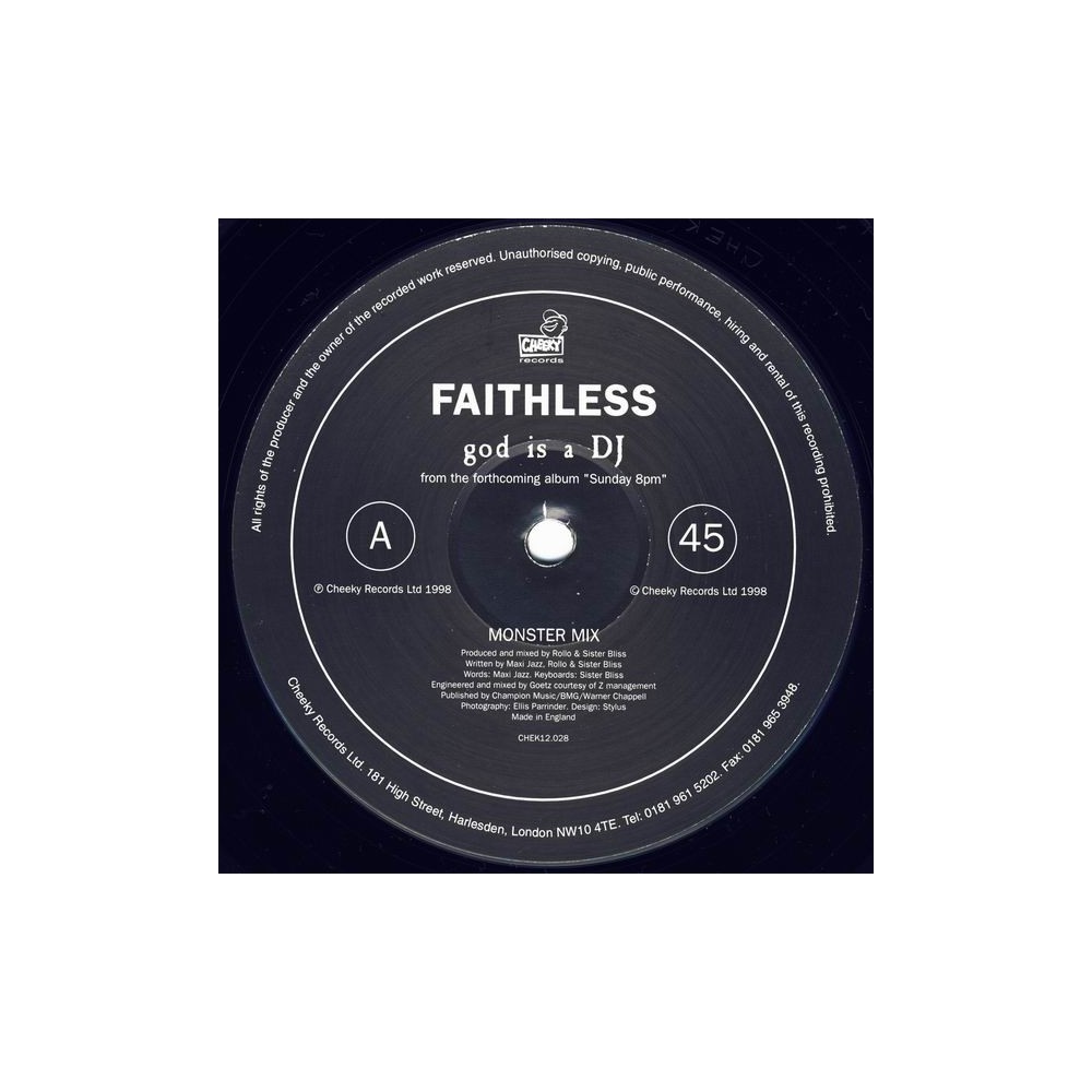 Faithless - God Is A DJ