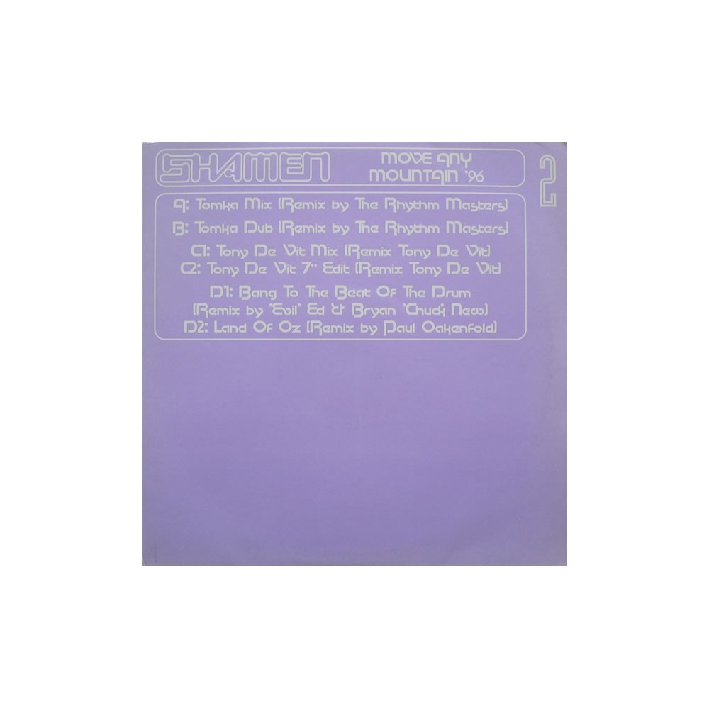 Shamen, The - Move Any Mountain '96