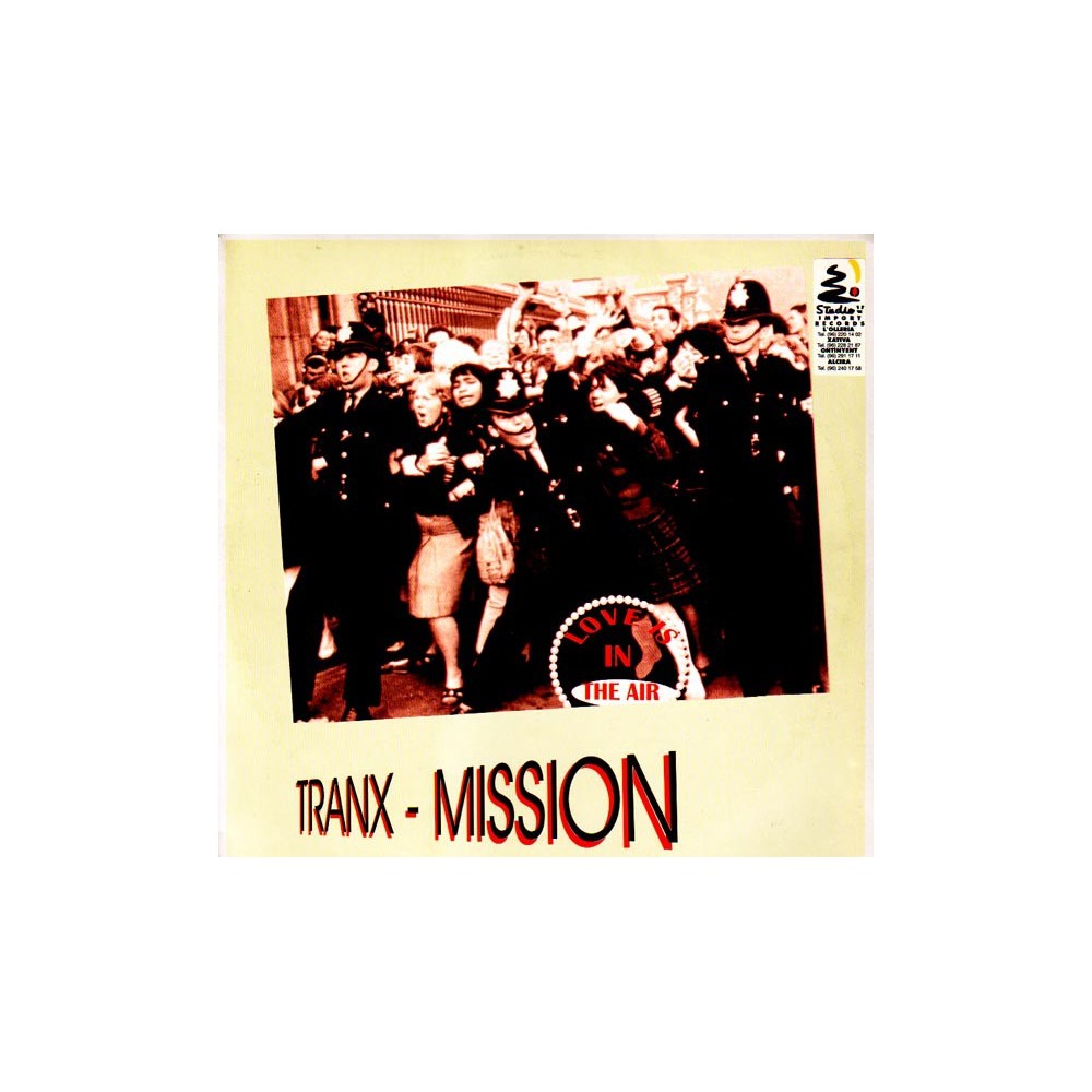Tranx-Mission ‎– Love Is In The Air 