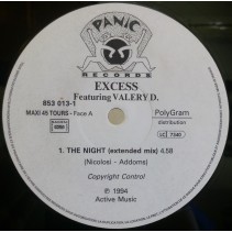 Excess ‎– The Night (PANIC RECORDS)