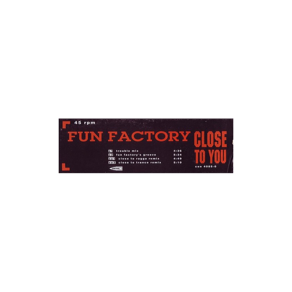 Fun Factory - Close To You