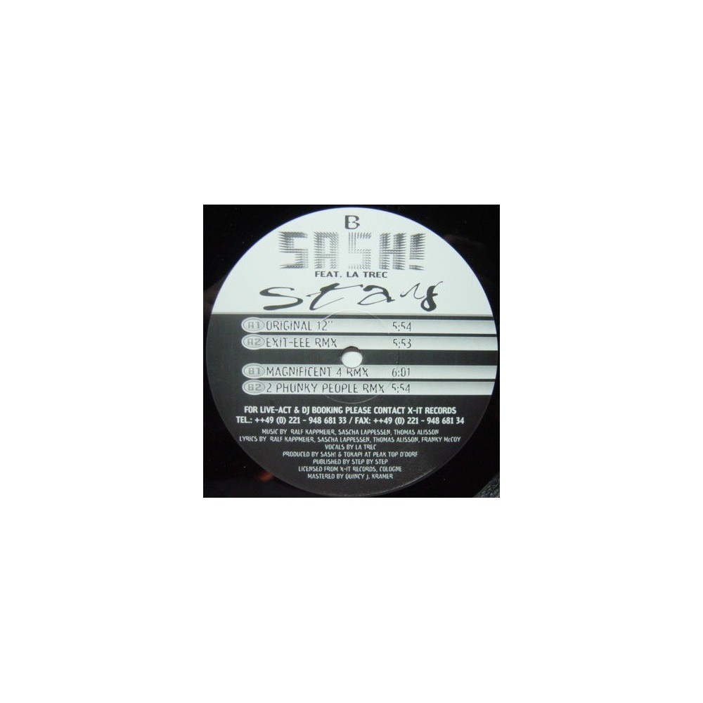 Sash Feat La Trec ‎– Stay (MIGHTY)