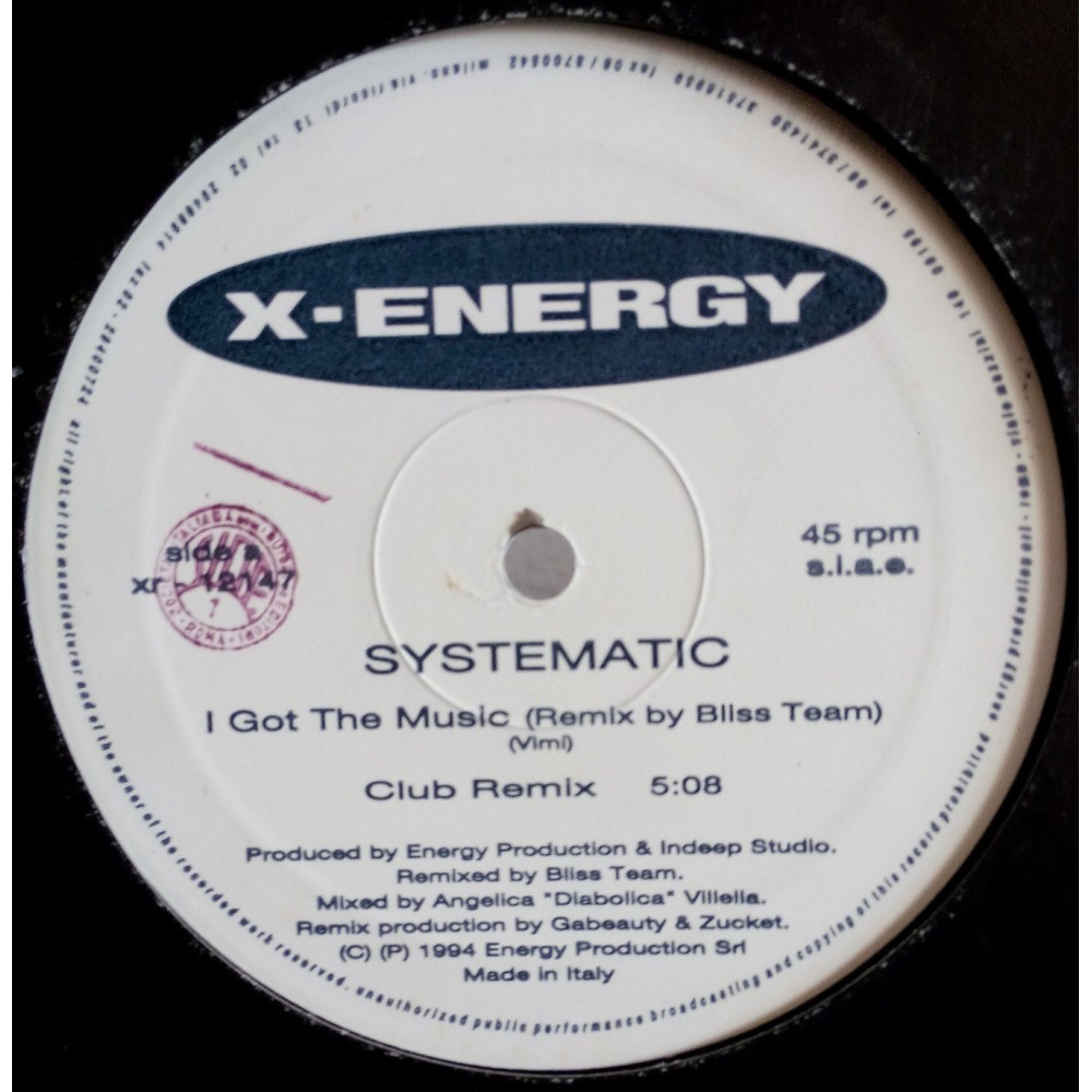 Systematic ‎– I Got The Music (Remix) 