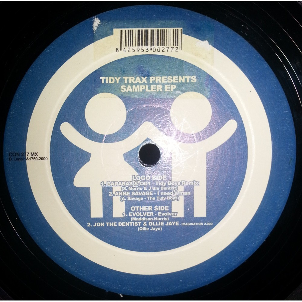 Tidy Trax Presents Sampler EP (INCLUYE BARABAS & OD1 & JON THE DENTIST-IMAGINATION 2000¡¡