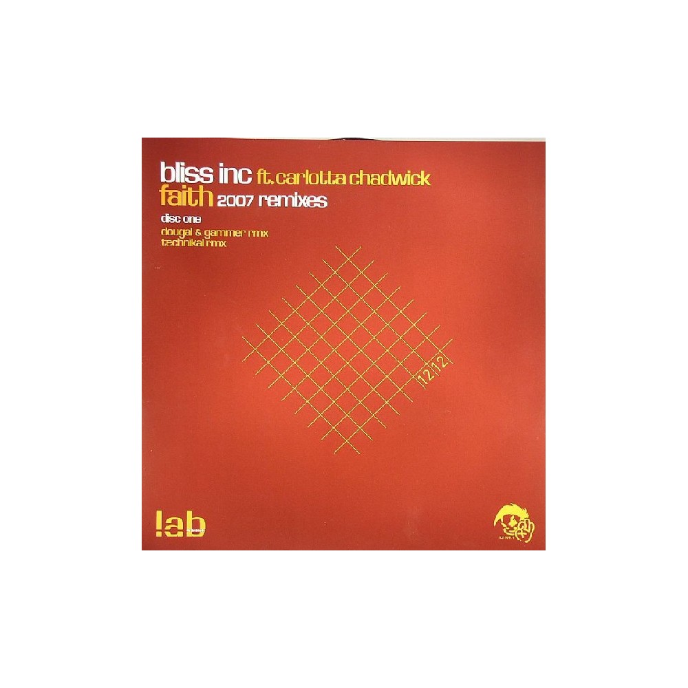 Bliss Inc Ft. Carlotta Chadwick ‎– Faith (Technikal remix)  