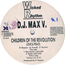 DJ Max V ‎– Children Of The Revolution