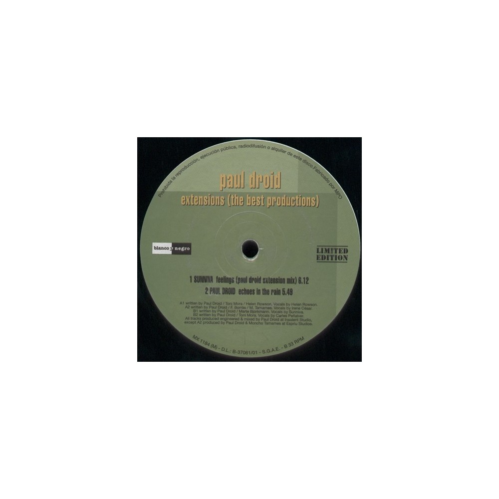 Various - Extensions (The Best Productions)