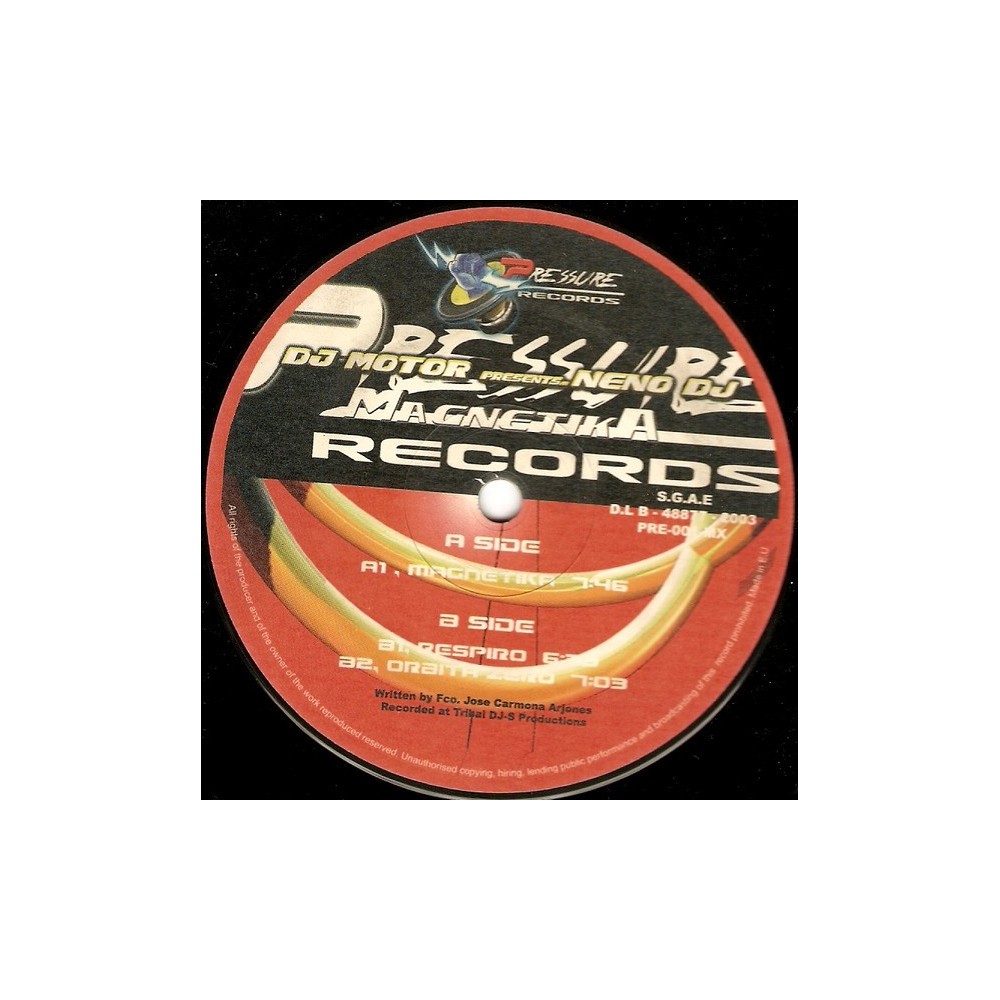 DJ Motor Presents Neno DJ ‎– Magnetika 