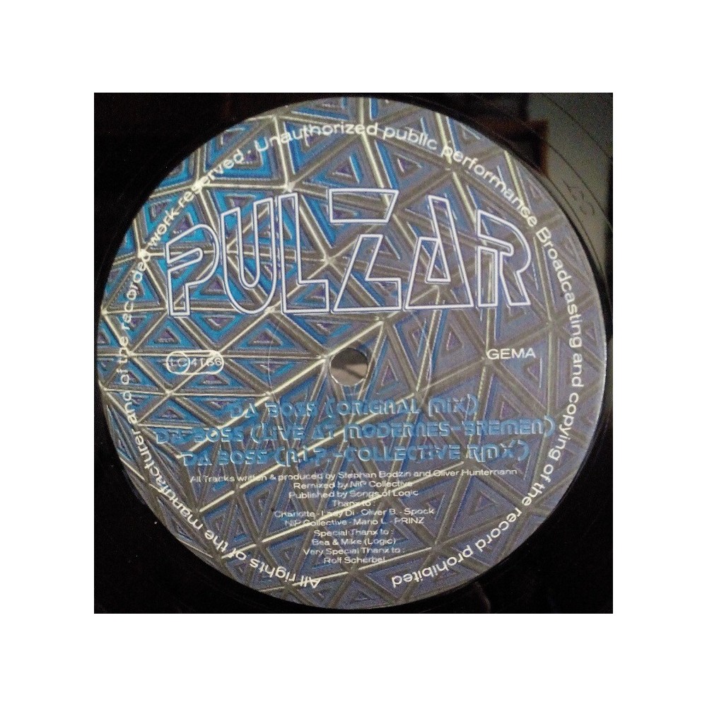 Pulzar ‎– Da Boss