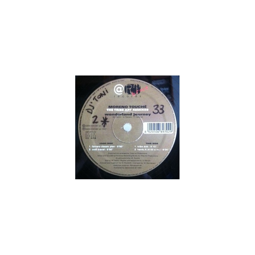 Touche Moreno ‎– The Tribe Art Remixes 