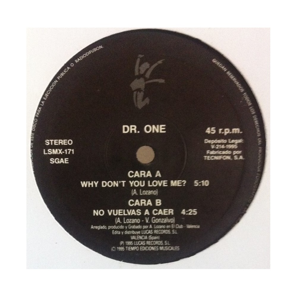 Doctor One ‎– Why Don't You Love Me