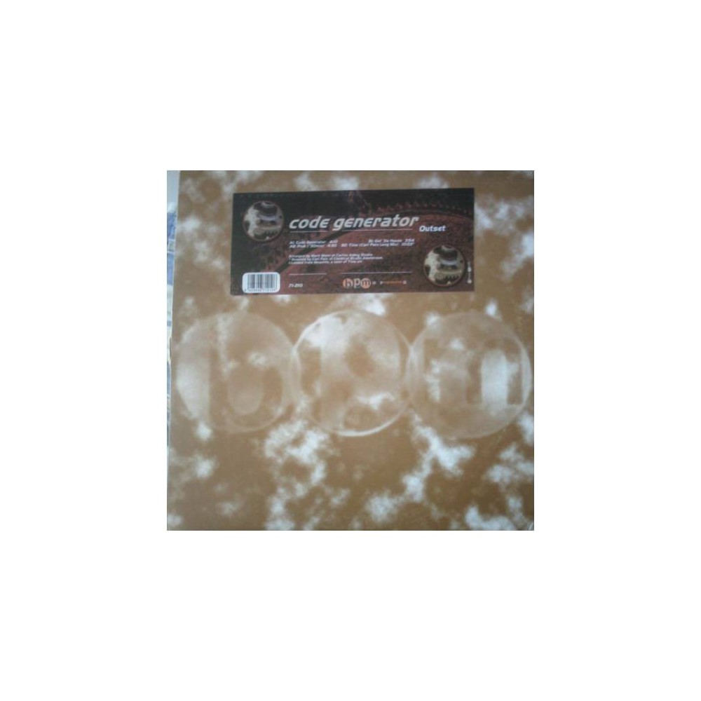 Code Generator ‎– Outset 