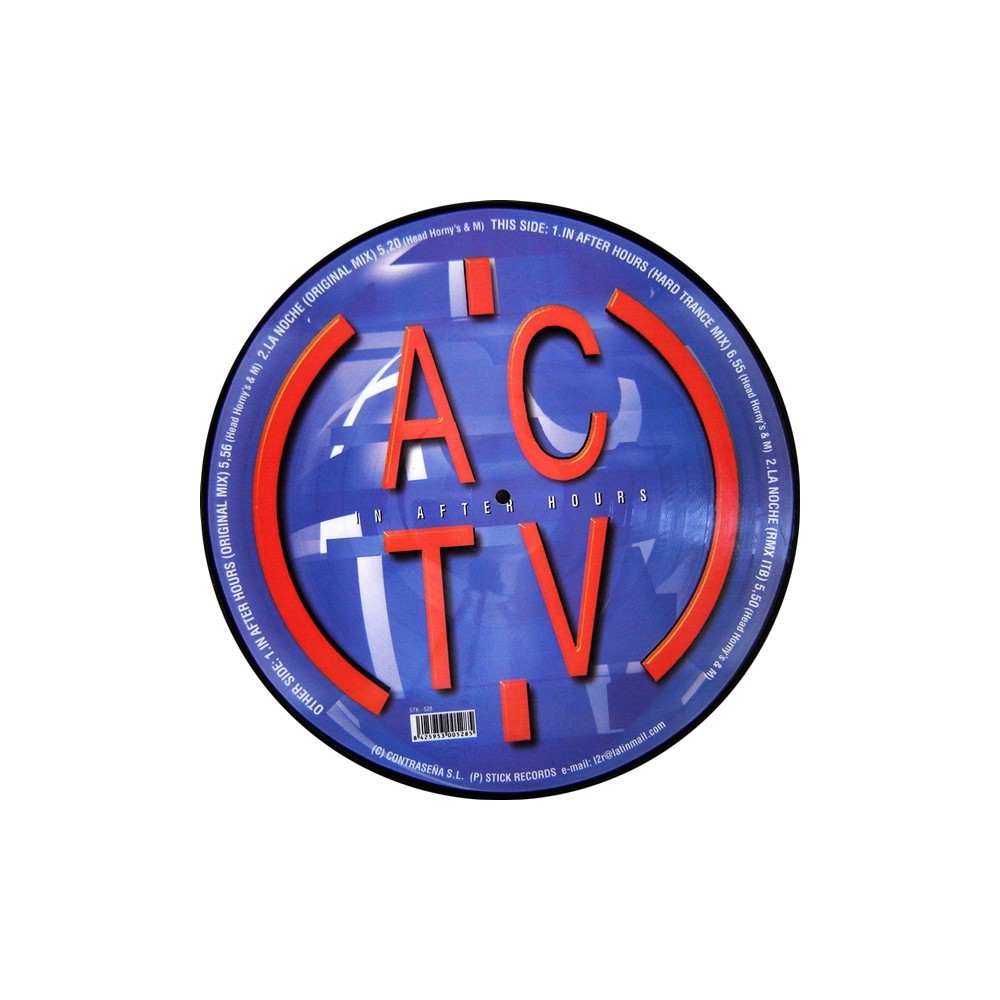  ACTV ‎– In After Hours 