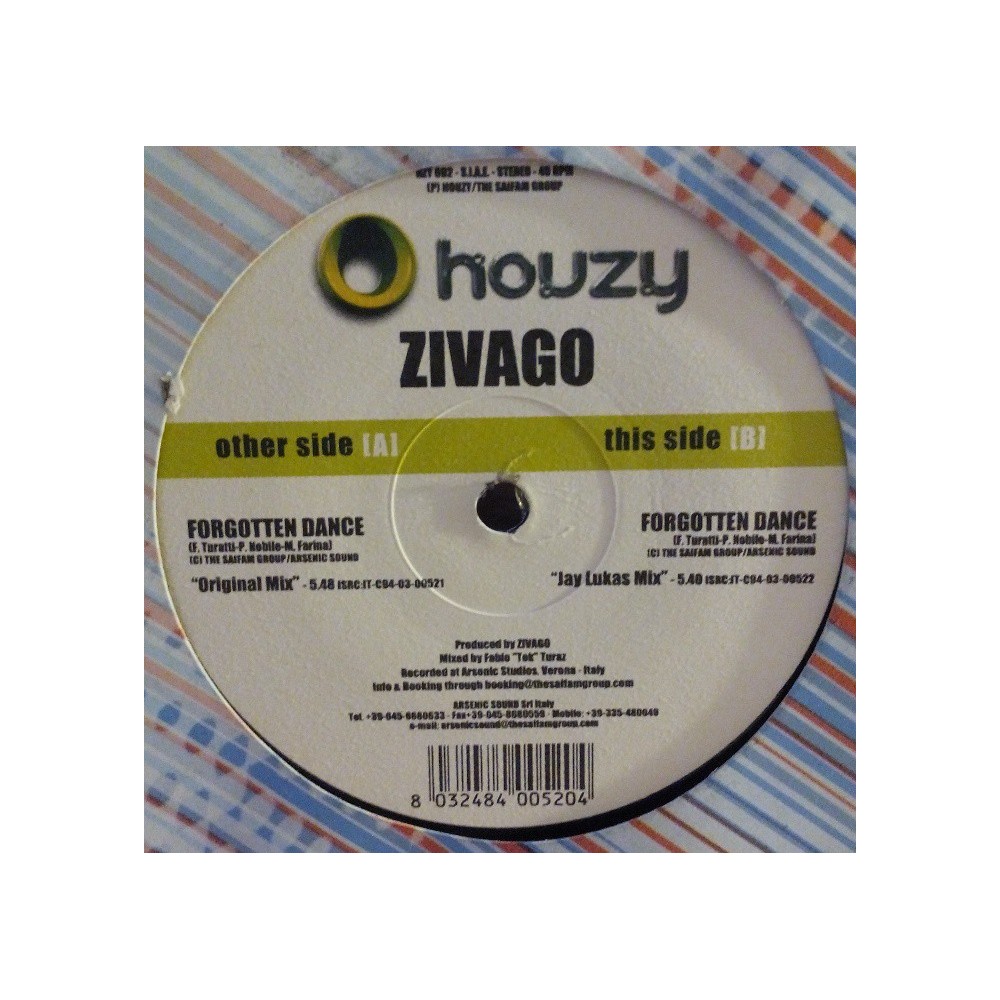 Zivago ‎– Forgotten Dance 