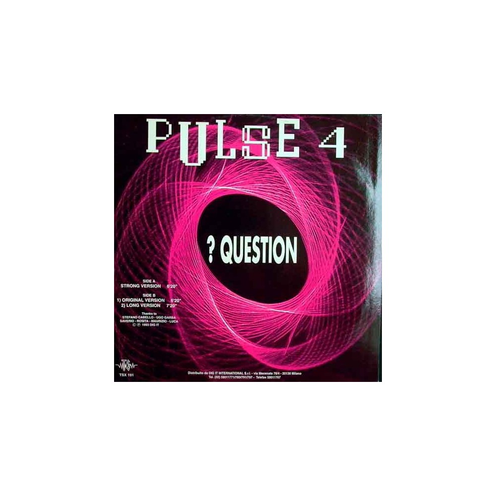 Pulse 4 ‎– Question