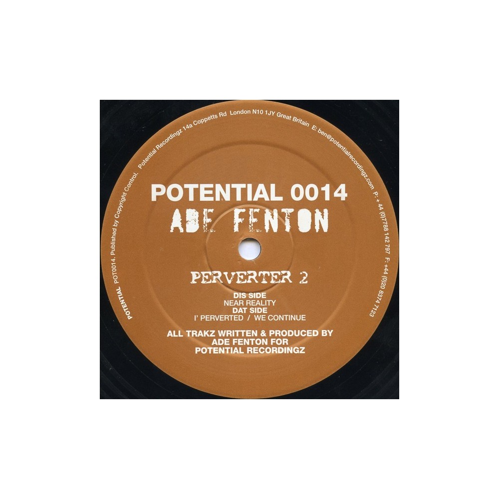 Ade Fenton ‎– Perverter 2 