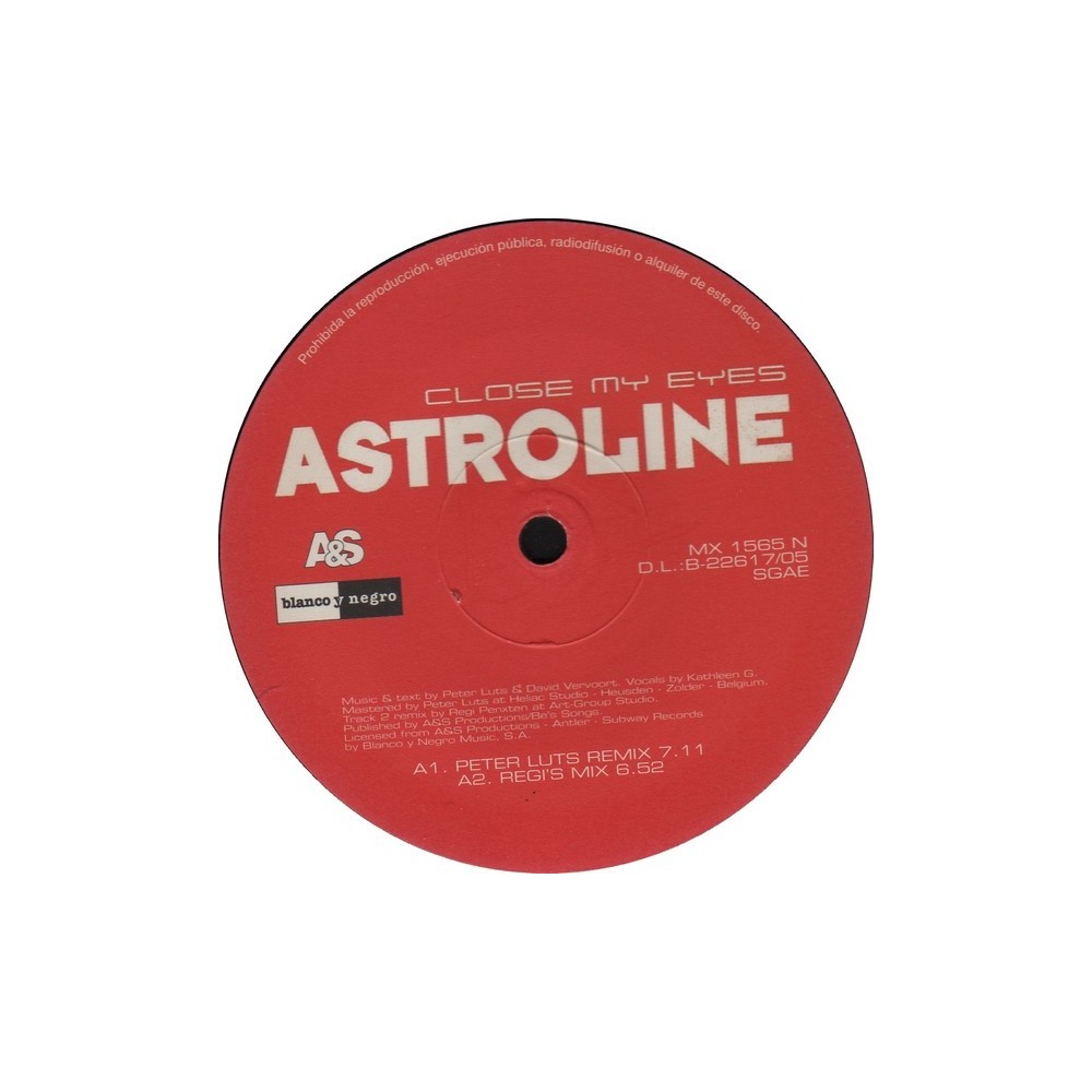Astroline / Empyre - Close My Eyes / Fantasy(2 MANO)