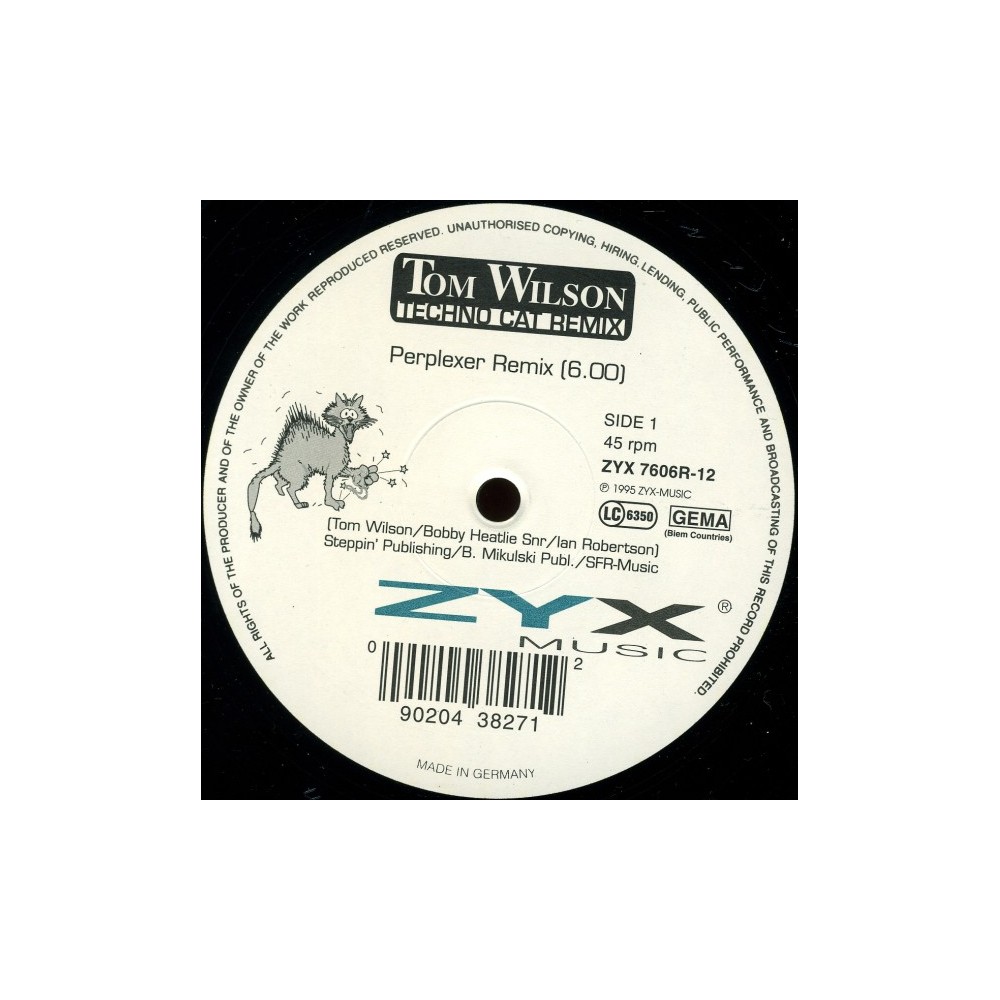 Tom Wilson ‎– Techno Cat (Remix) 