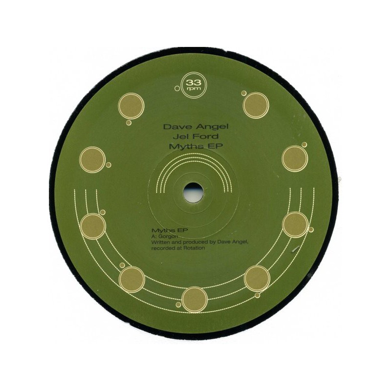 Dave Angel / Jel Ford ‎– Myths EP (TECHNO)