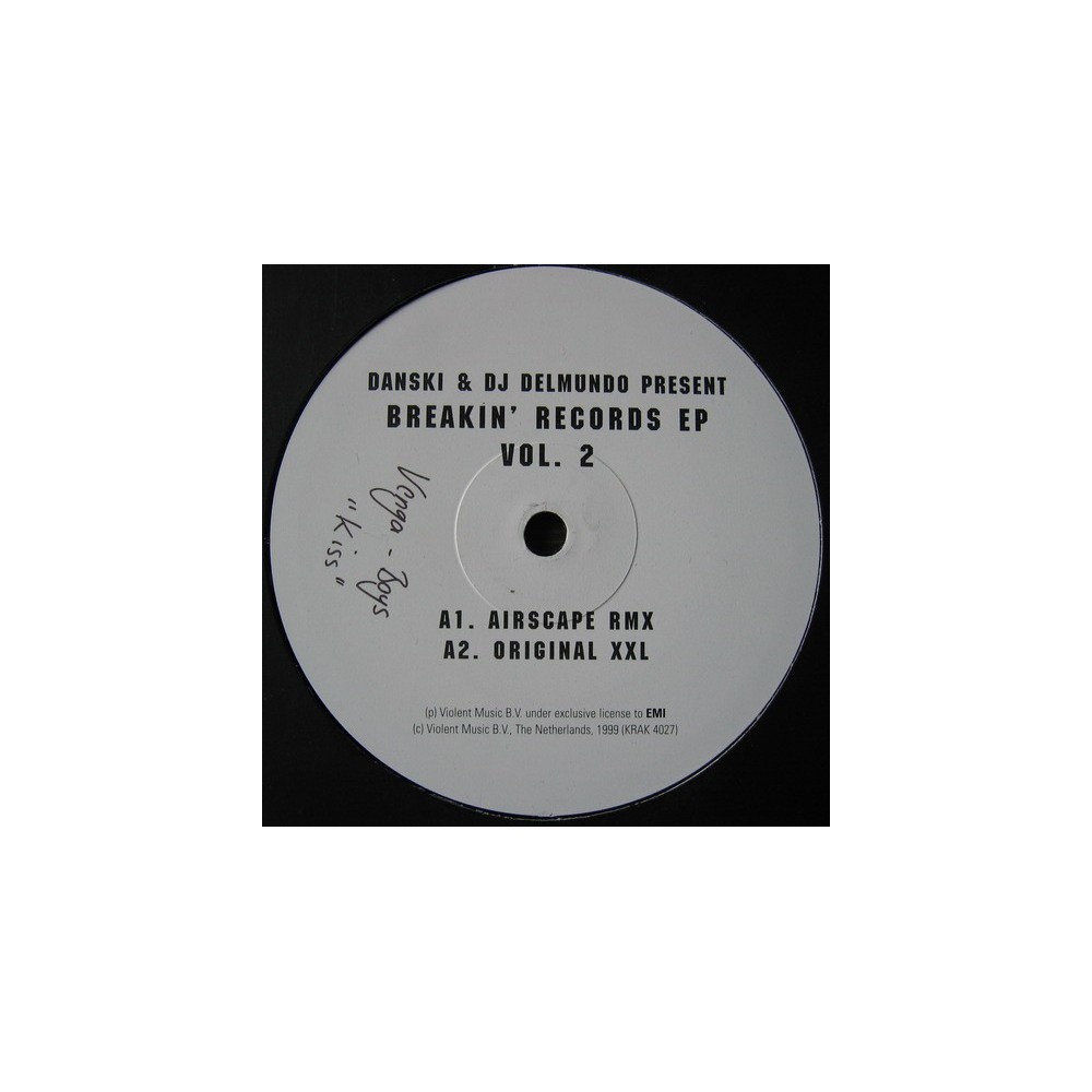 Danski & DJ Delmundo ‎– Breakin' Records EP Vol. 2 