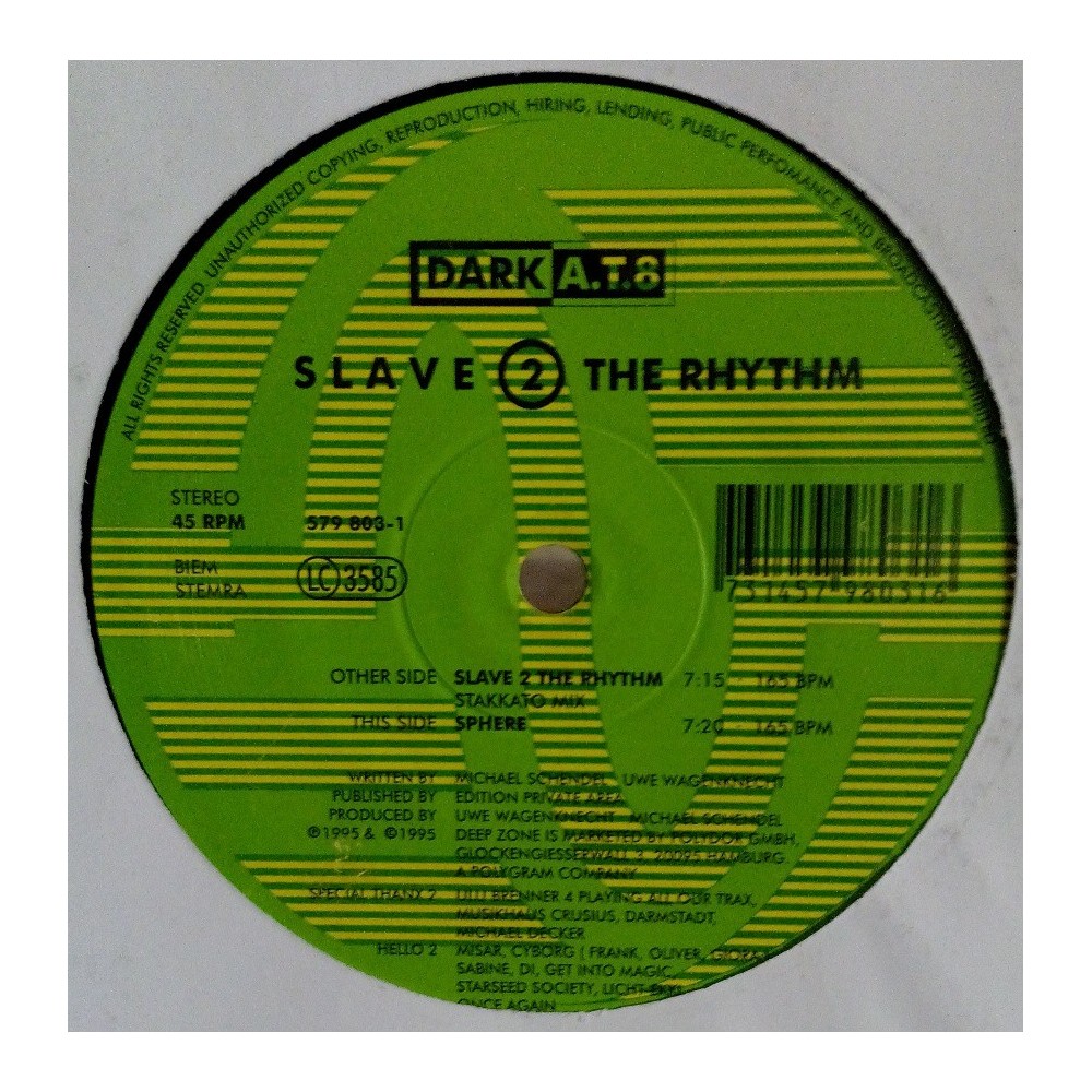 Dark A.T.8 - Slave 2 The Rhythm