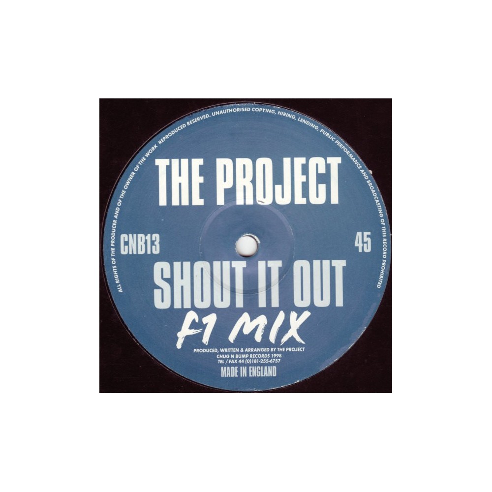 The Project ‎– Shout It Out