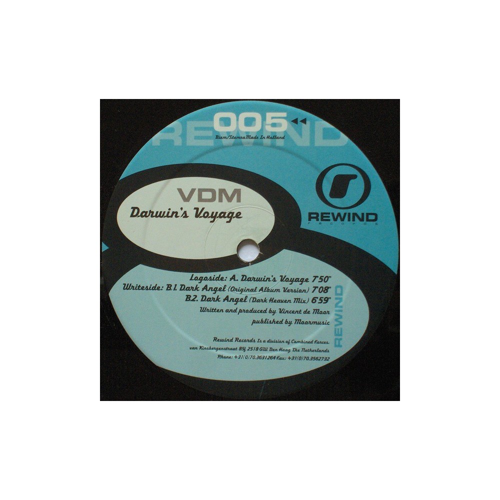 Vincent De Moor - Darwin's Voyage