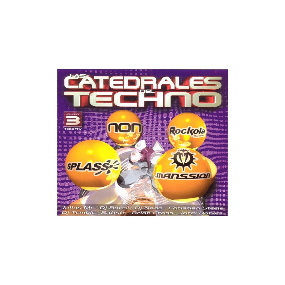 Las Catedrales Del Techno Vol. 3 (TRIPLE CD)