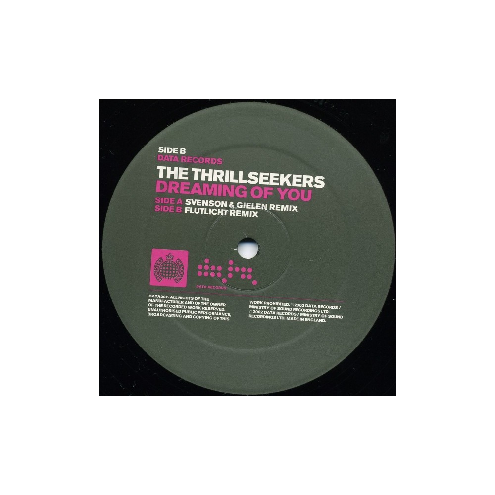 The Thrillseekers ‎– Dreaming Of You (Svenson & Gielen + Flutlicht Remix)
