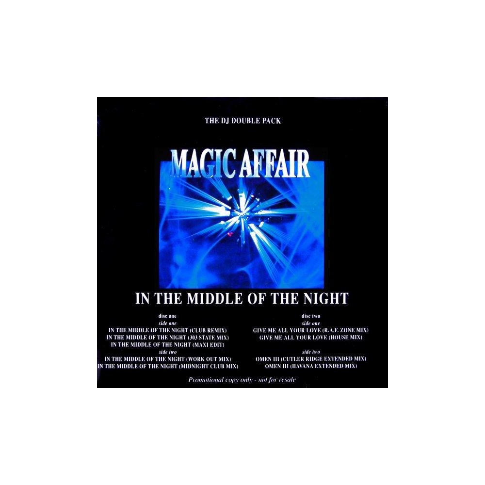 Magic Affair ‎– In The Middle Of The Night