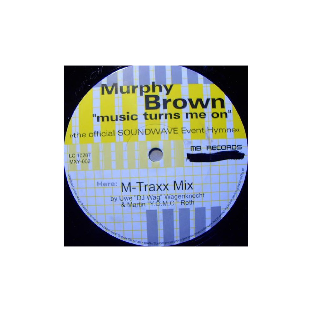 Murphy Brown ‎– Music Turns Me On 