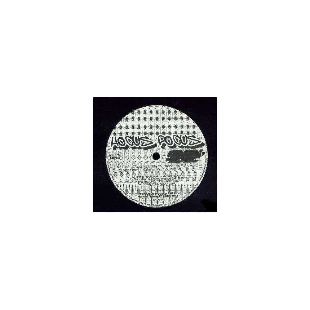 DJ Work ‎– Hocus Pocus 99