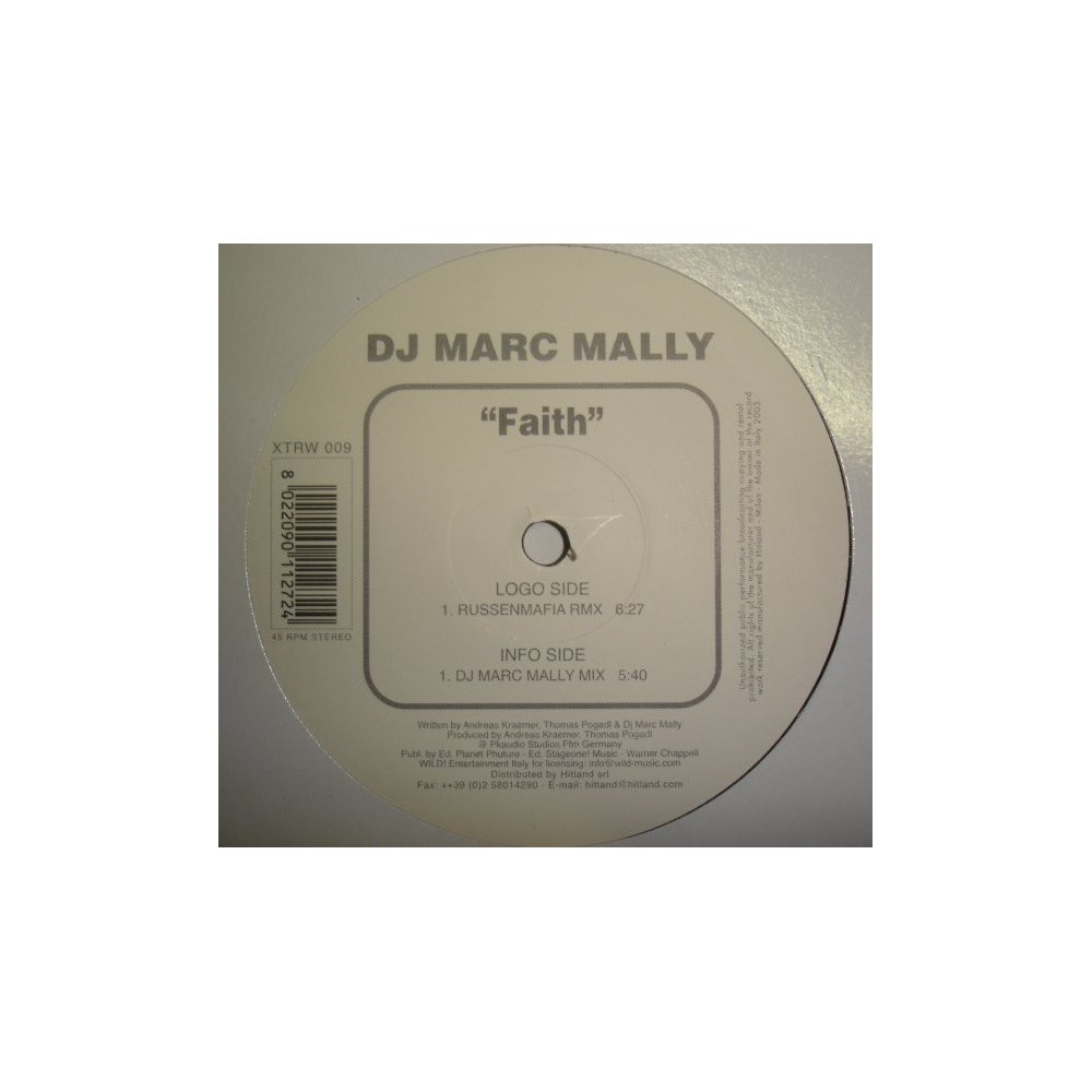 DJ Marc Mally ‎– Faith 