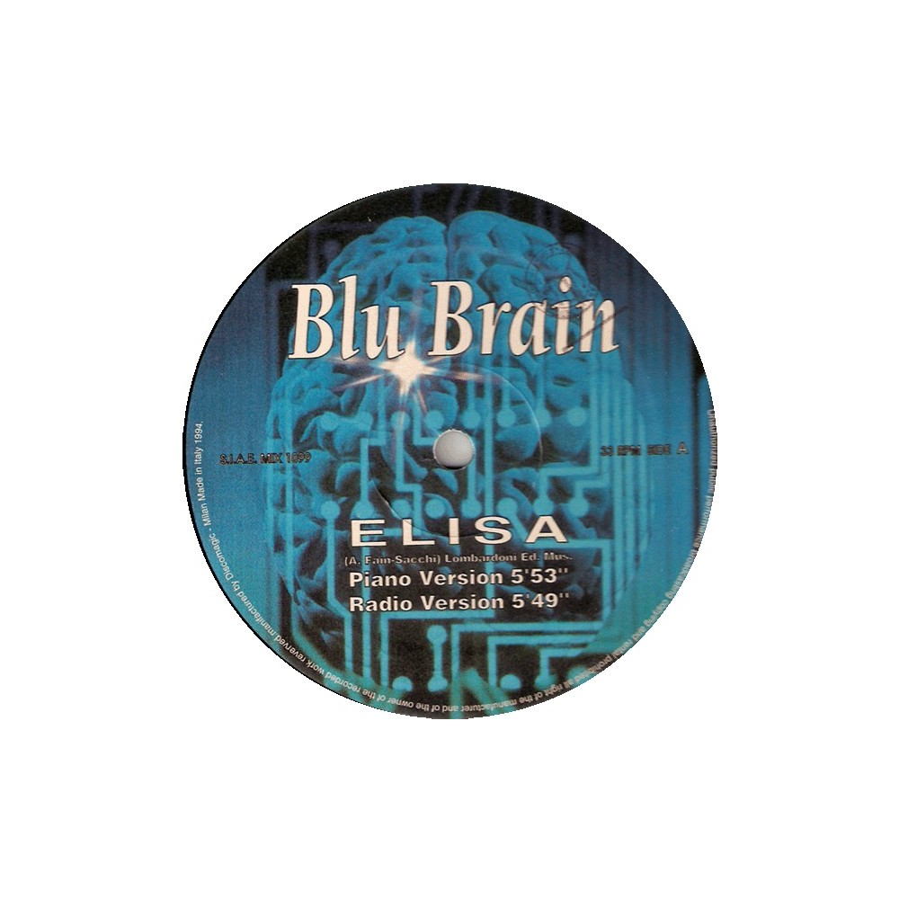 Blu Brain ‎– Elisa