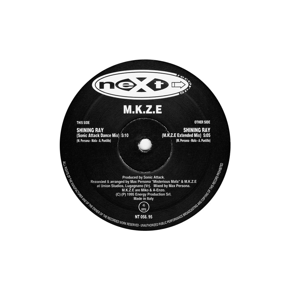 MKZE ‎– Shining Ray